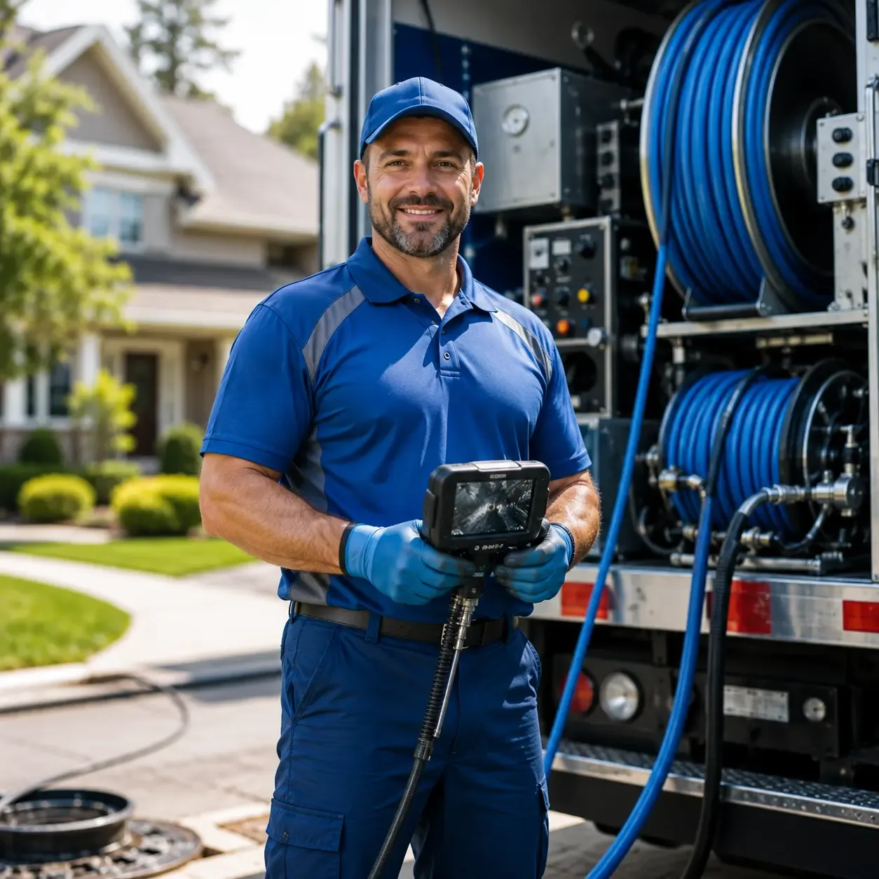 Local outdoor drain cleaning specialists in Brunswick, NC